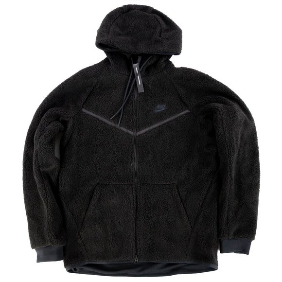 Nike Sweaters Nike Tech Fleece Sherpa Fullzip Windrunner Hoodie